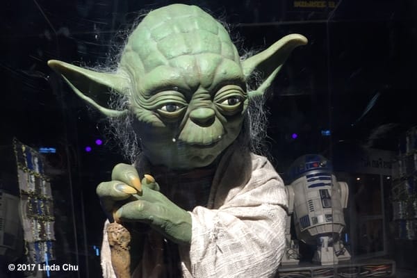 Yoda At Star Wars Exhibit Pacific National Exhibition