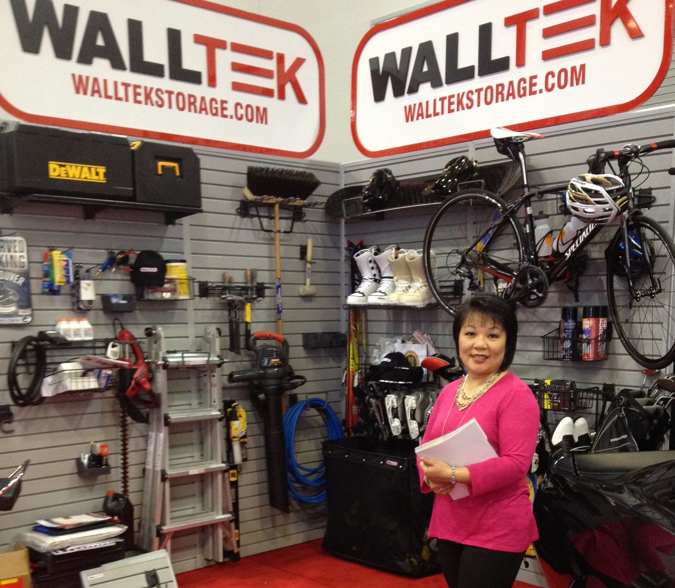 Linda Chu And Walltek Storage System