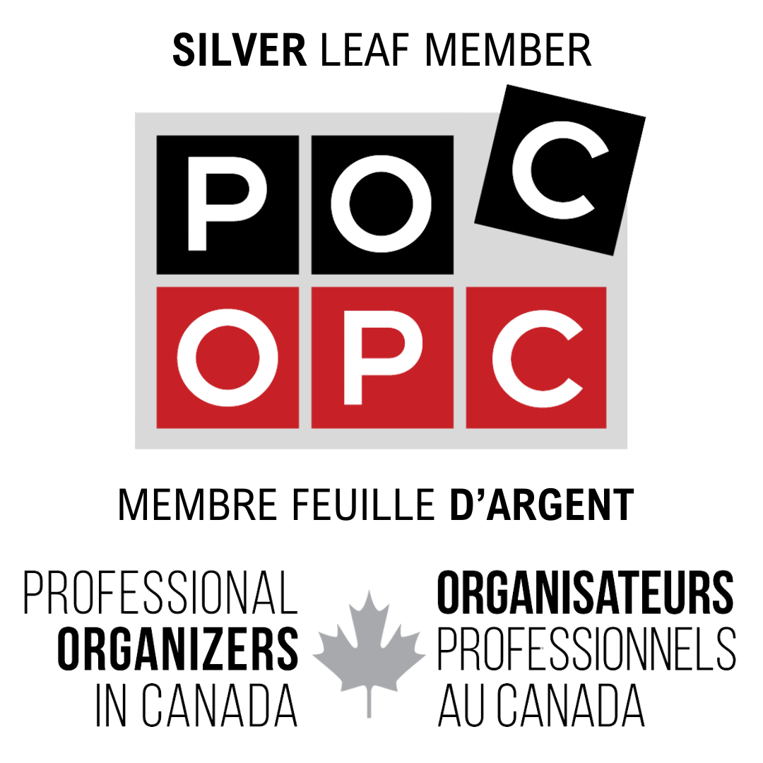 Professional Organizers in Canada, Silver Leaf Member