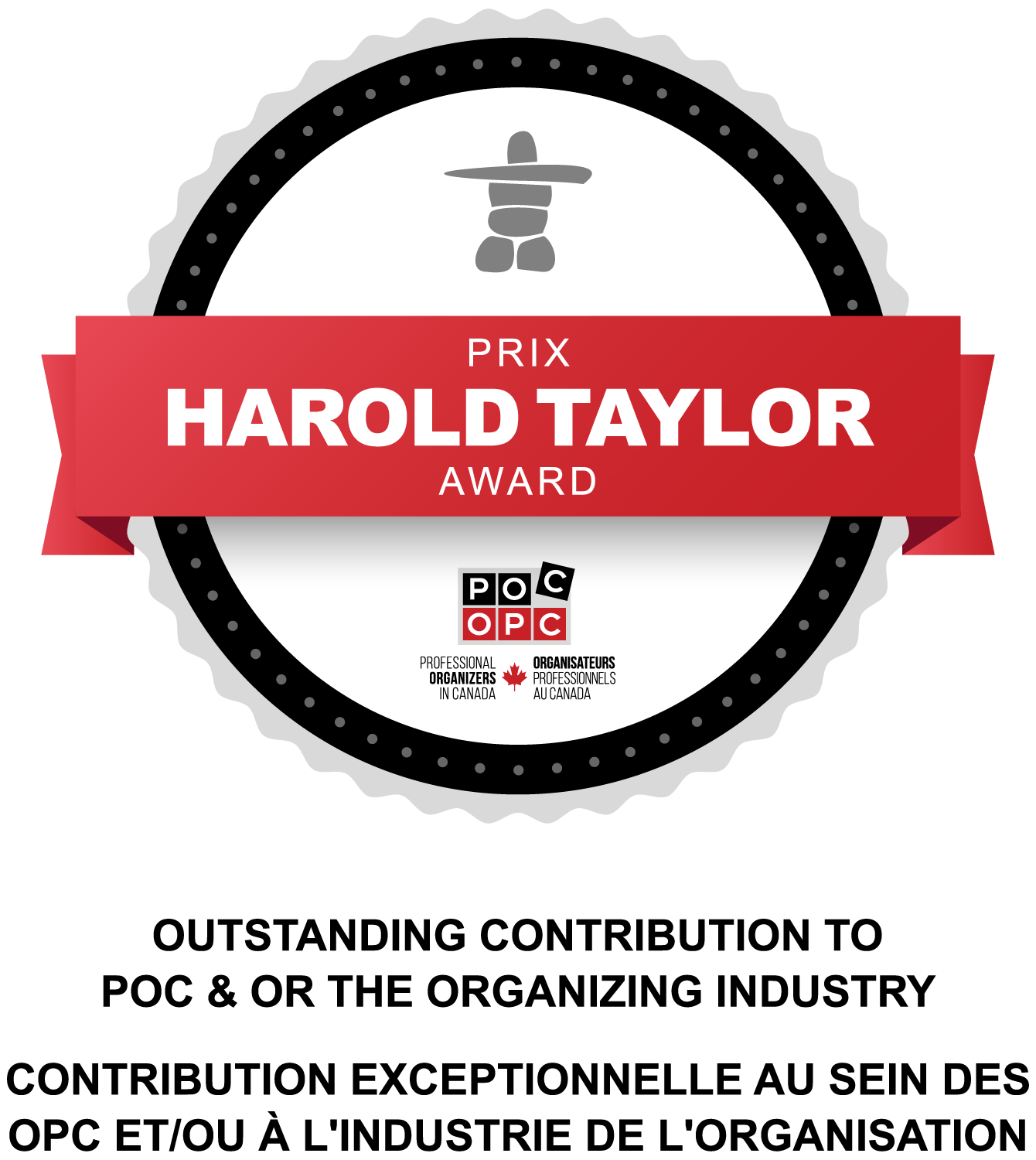 Professional Organizers in Canada, Harold Taylor Award Winner