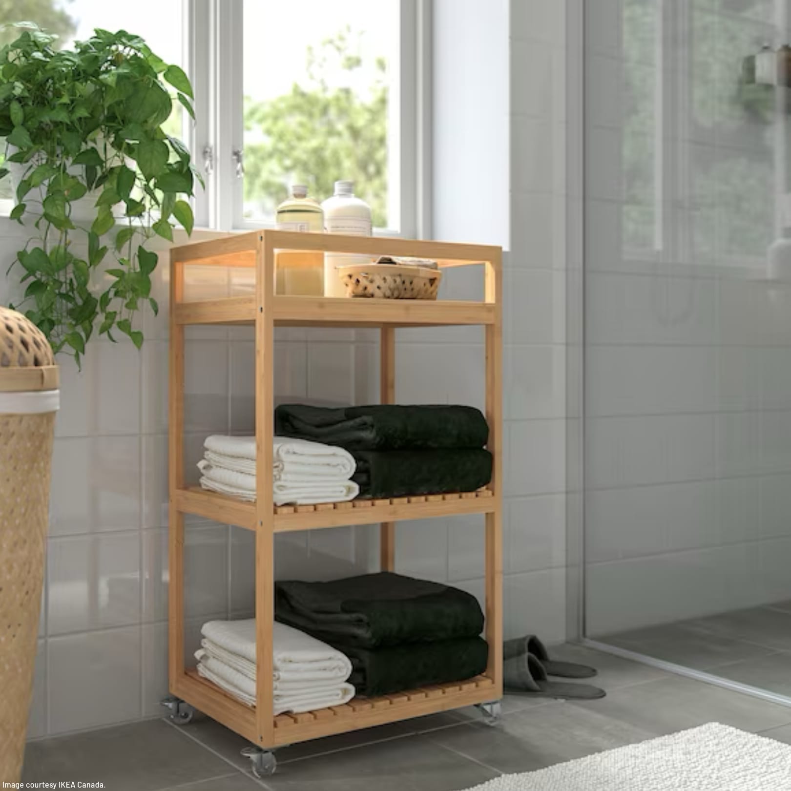 Cart ikea bathroom