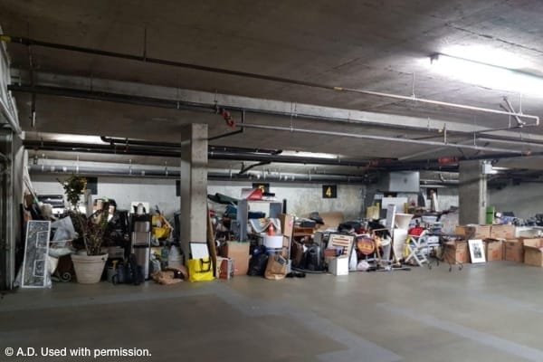 Decluttering Party Ad