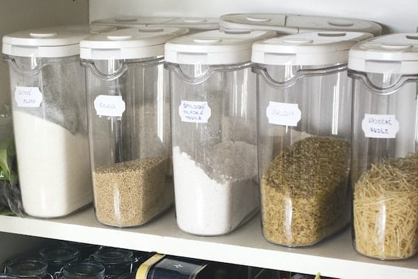 Kitchen Bins Label